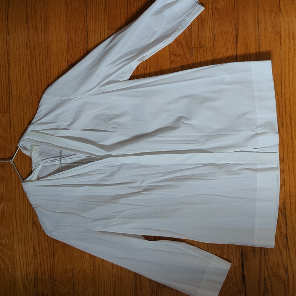 COS White Women’s Draped Front Blouse US4 UK8